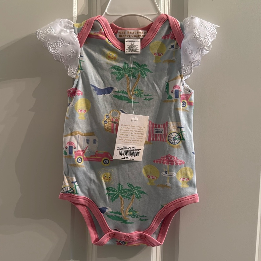 NWT TBBC 6-12M Wendy Onesie